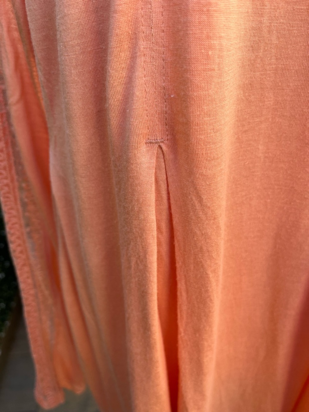 Retro Free People Peach Embroidered Boho Tunic Top 100% ryon - Picture 11 of 15